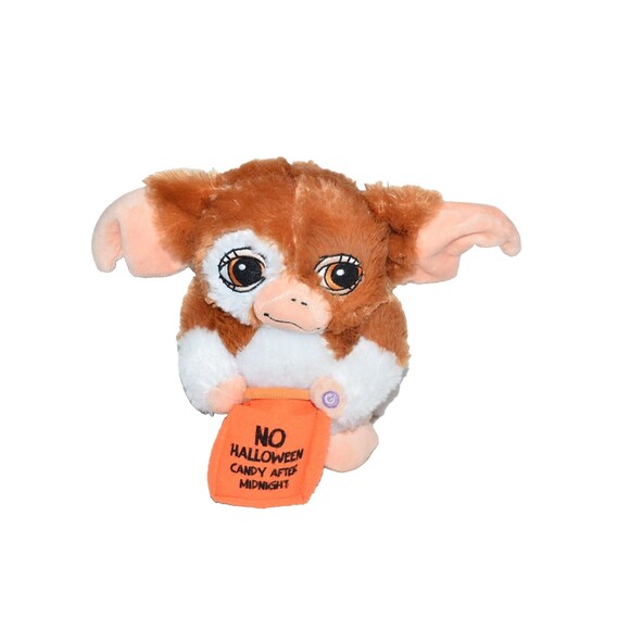 GIZMO Treat Sack 10" Animated Musical Plush Waddler Greeter Gremlins Halloween - Picture 1 of 4